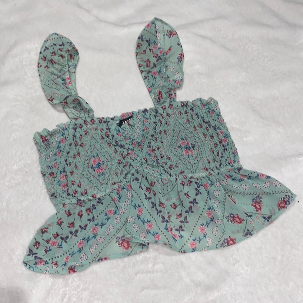 Fairy core floral crop top🧚♀️ - Picture 5 of 6
